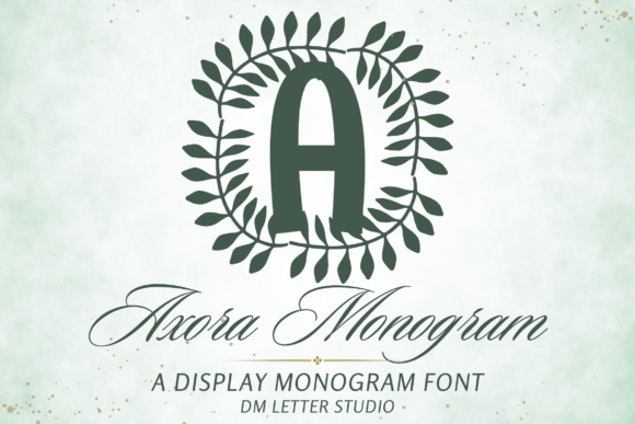Axora Monogram: A Font for Timeless Branding