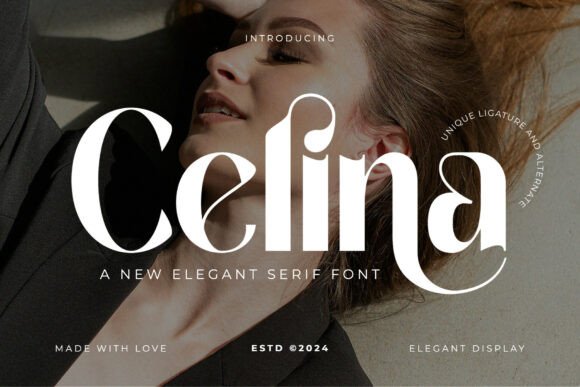 Celina Regular: A Serif Font That Elevates Branding