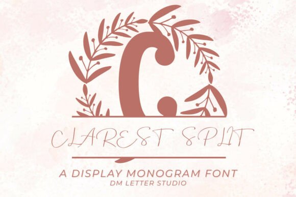 Clarest Split Monogram: A Designer’s Tool for Stylish Branding