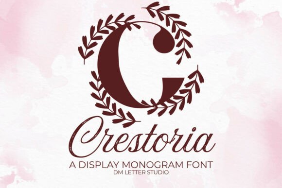 Crestoria Monogram: A Font for Editorial Elegance