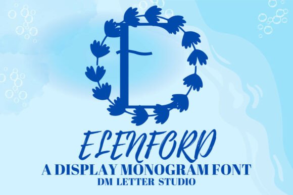 Elenford Monogram: A Font for Refined Branding