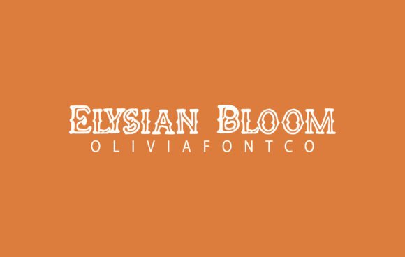 Elysian Bloom: A Serif Font That Elevates Brand Identity