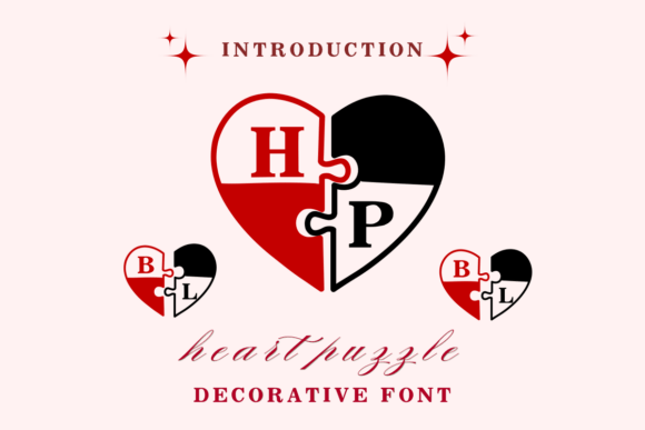 Heart Puzzle: A Versatile Decorative Font for Web Design