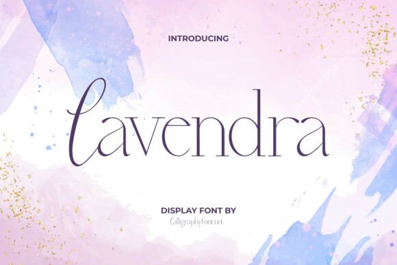 Lavendra Font: A Sophisticated Choice for Branding