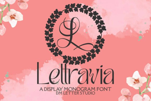Lettravia Monogram: A Timeless Font for Editorial Design