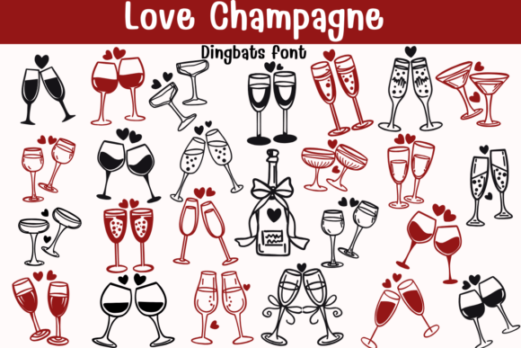 Love Champagne Font: A Designer’s Take on Celebration and Creativity