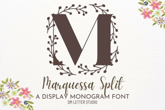 Marquessa Monogram: A Font That Speaks in Grace