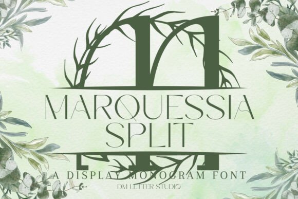 Marquessia Split Monogram