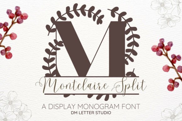 Montclaire Split Monogram: A Stylish Choice for Digital Branding
