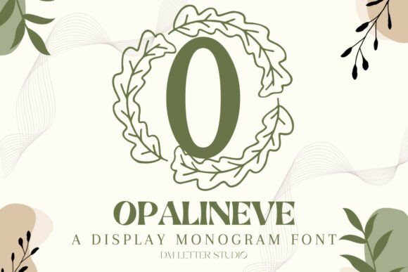 Opalineve Monogram: A Font for Elegant Branding