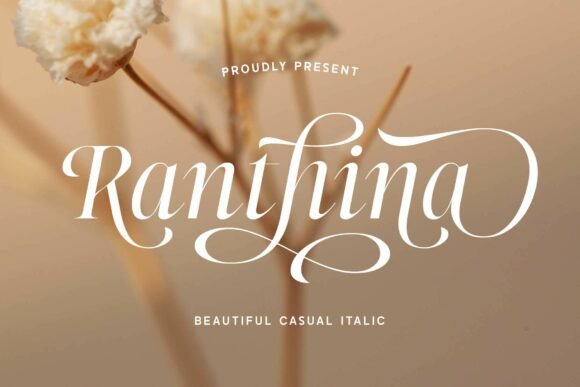 Rathina: A Serif Font That Adds Romance to Branding