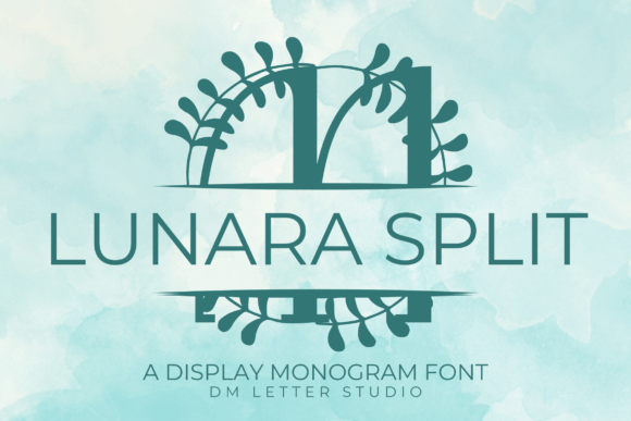 Refined Elegance with Lunara Split Monogram