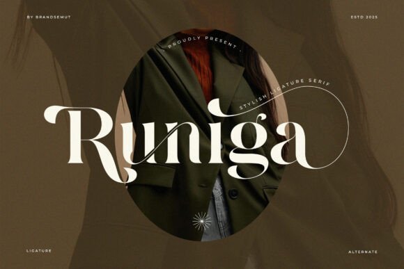 Runiga: A Serif Font That Elevates Digital Branding