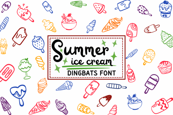 Summer Ice Cream: A Font That Adds Sweetness to Your Brand