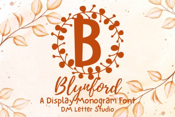 Transform Your Brand with the Blynford Monogram Font