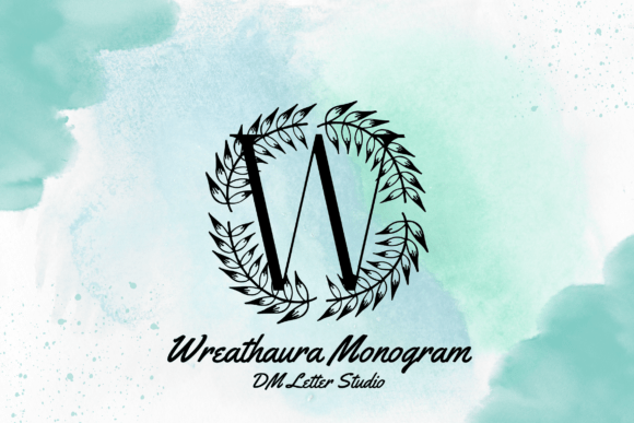 Wreathaura Monogram: A Dreamy Font for Visual Impact